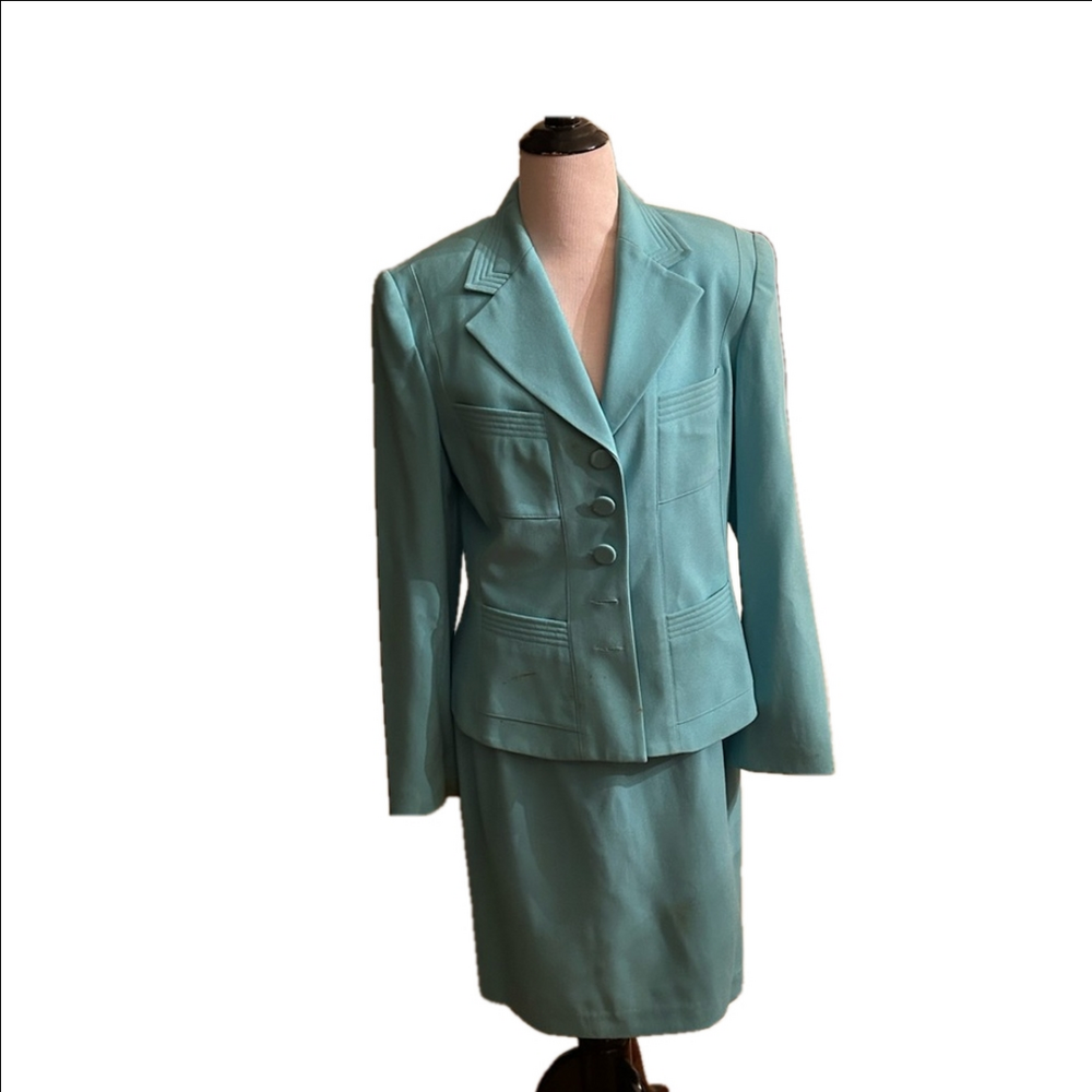 Paniz Aqua Blue Suit